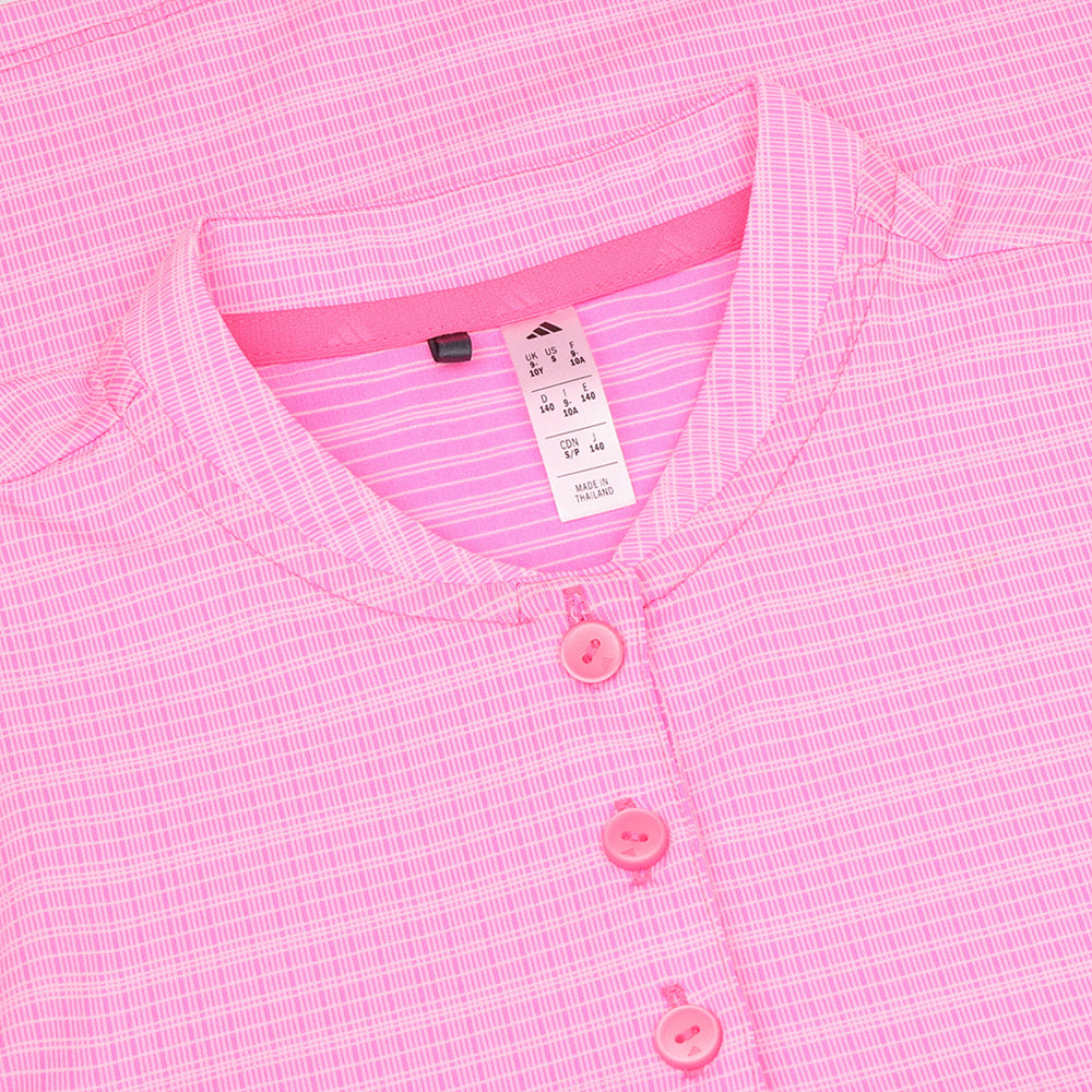 Girls' Sleeveless Blade Collar Polo