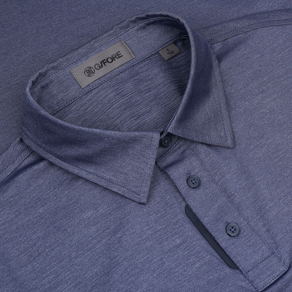 Mélange Ice Nylon Polo