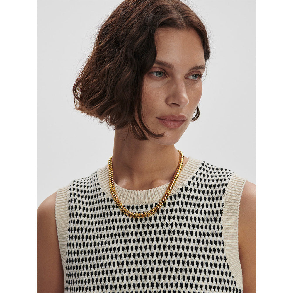 Women's Knowles Textured Knit Vest