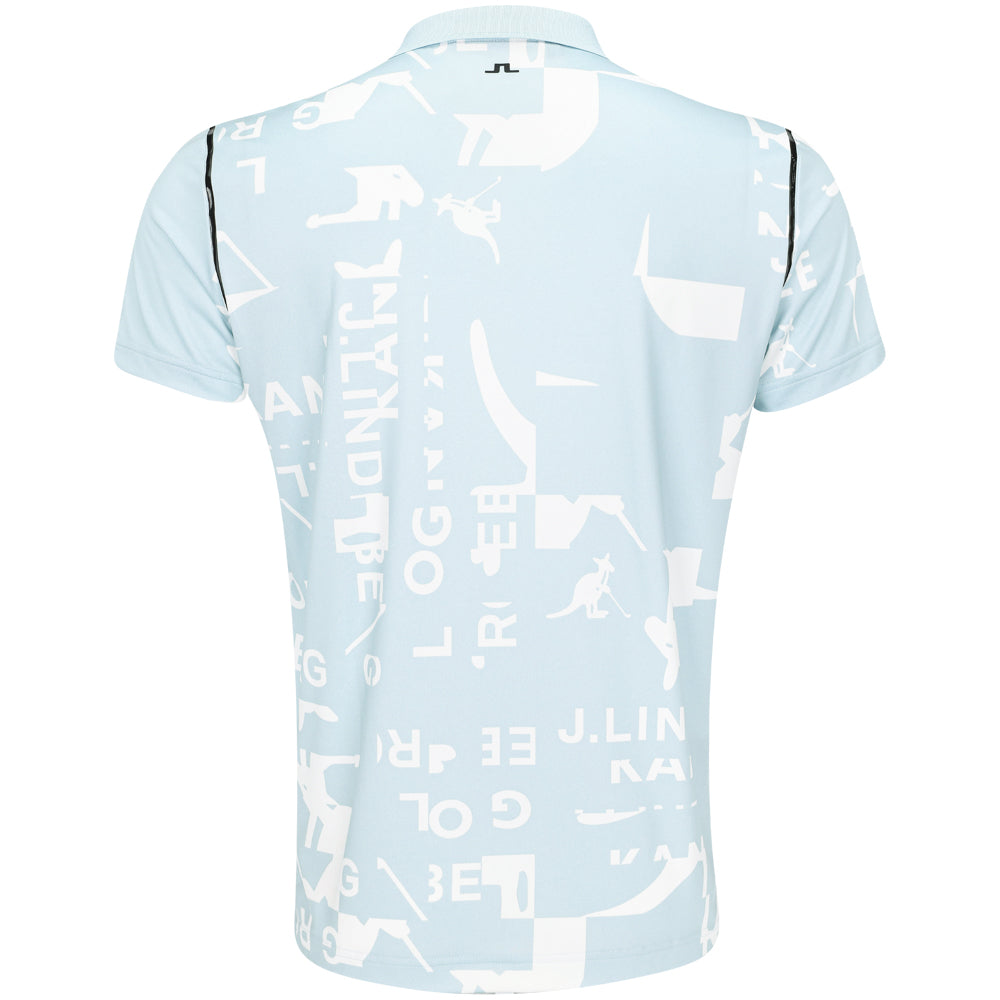 Miro Print 1/4 Zip Polo