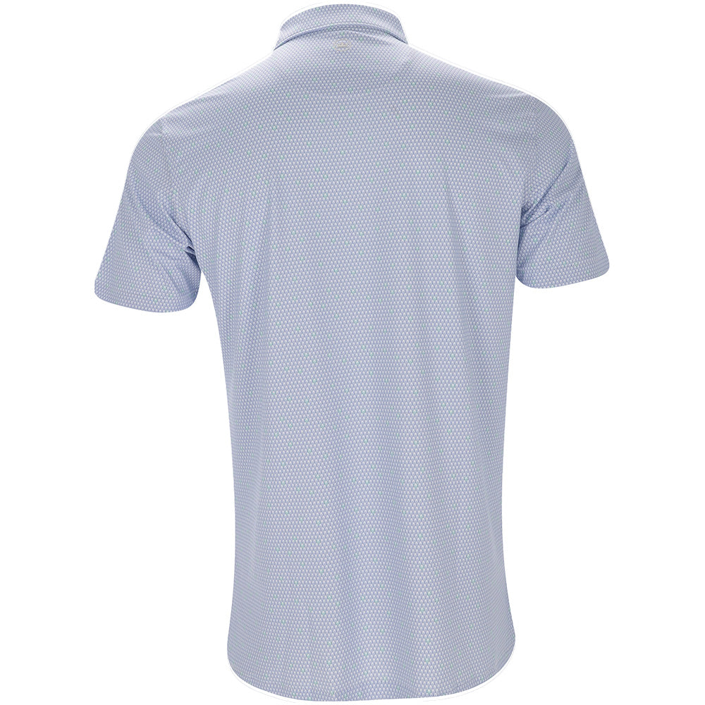 Geo Skull Performance Jersey Polo
