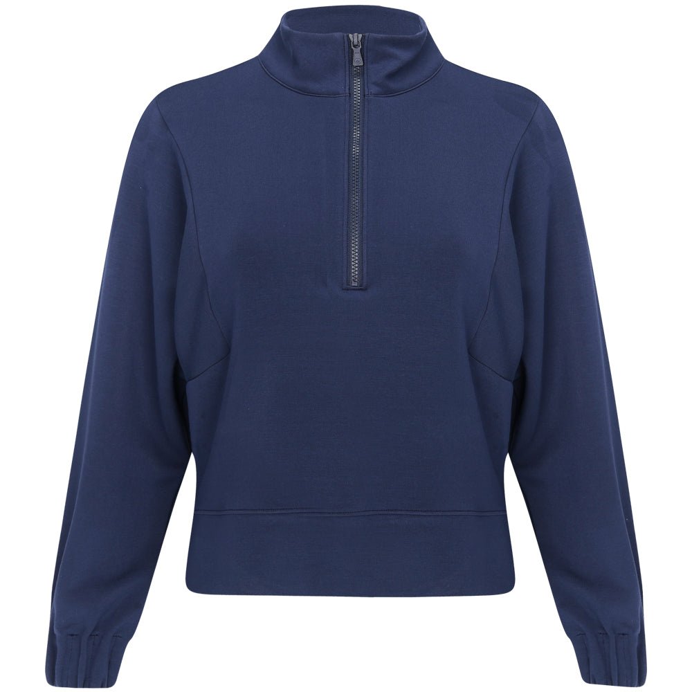Women's Flora Knit 1/2 Zip Pullover - Fairway Styles
