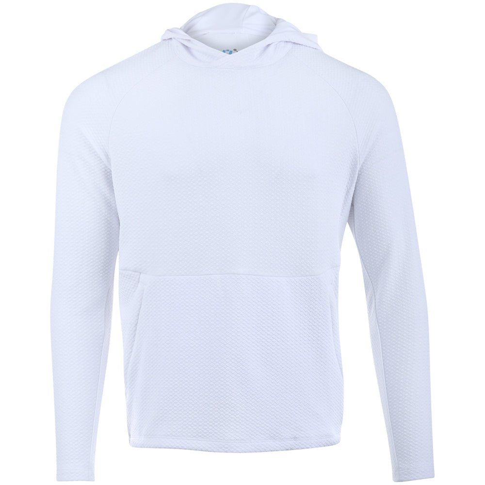 Solid Popcorn Stitch Hoodie - Fairway Styles