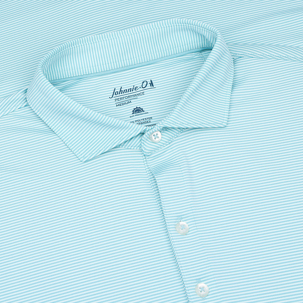 Performance Jersey Polo - Lydonn Stripe