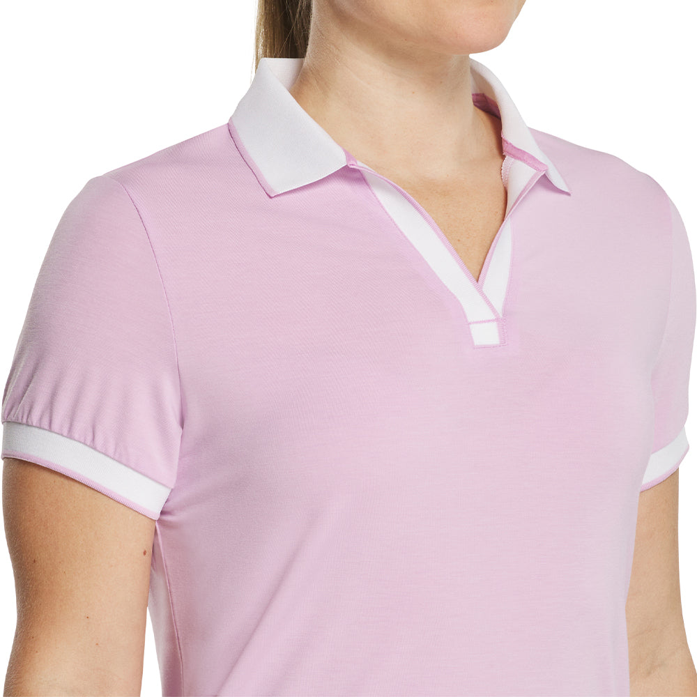Women's Notch V-Neck Polo
