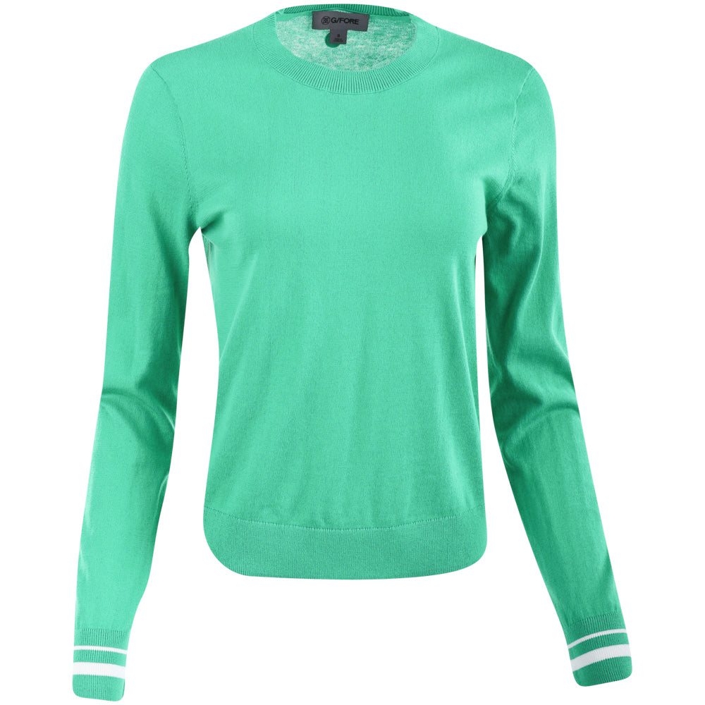 Women's Cooling Cotton Crewneck Sweater