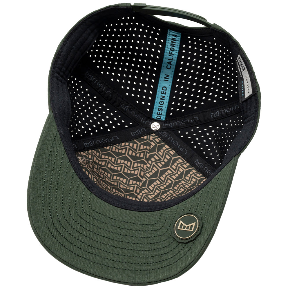 Odysea Stacked Hydro Hat - Khaki/Kombu Green