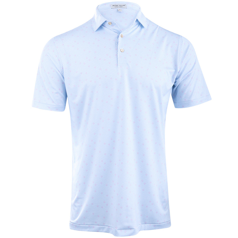 Geo Skull Performance Jersey Polo