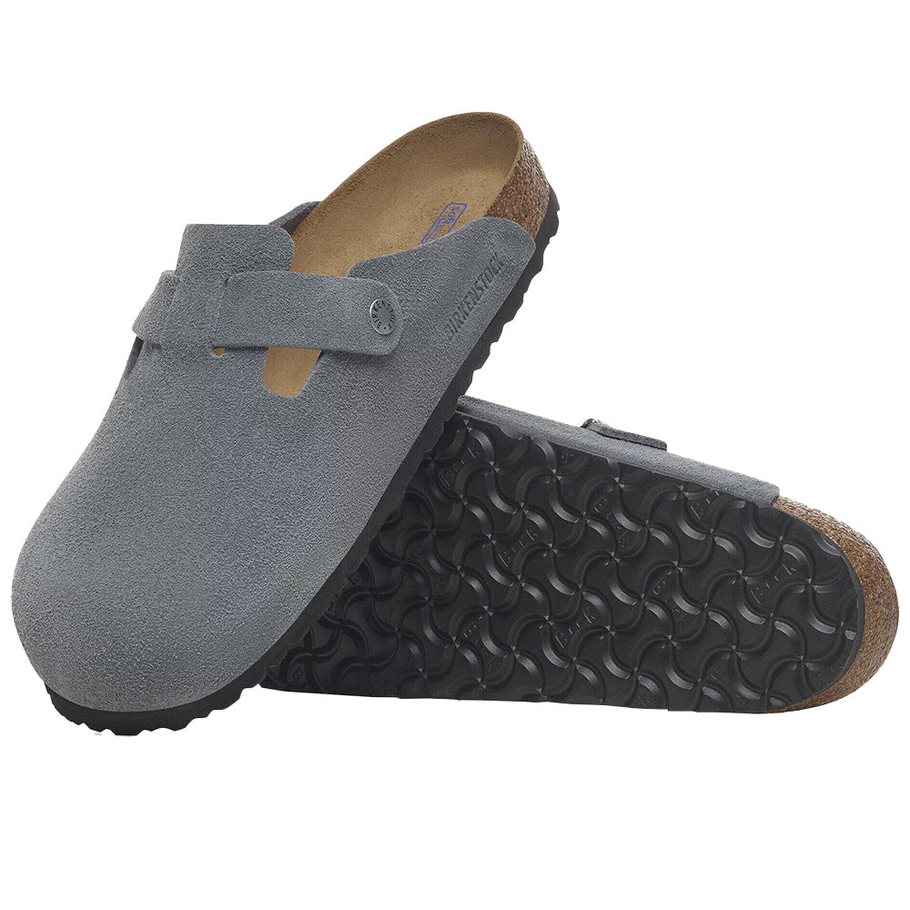 Boston Soft Footbed Suede Leather Shoes