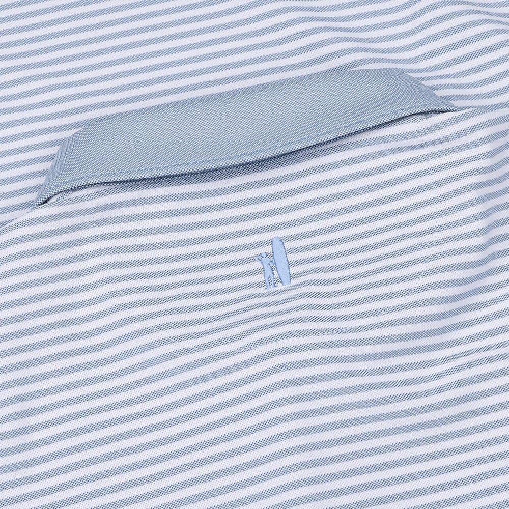 Cruz Performance Mesh Solid Collar Polo