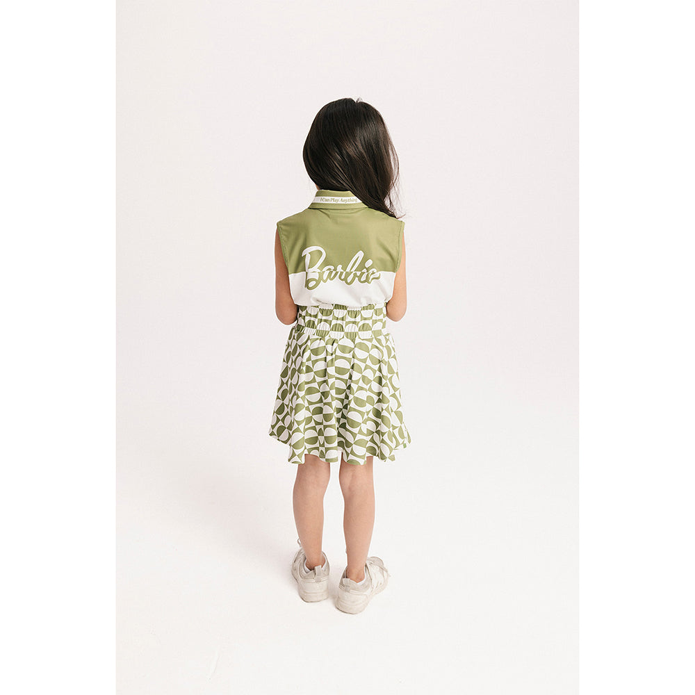 Fore All x Barbie™ Girls' Moore Sleeveless Polo