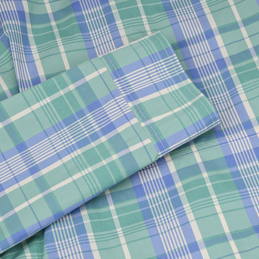 Women's Cotton Woven Madras Rain Jacket
