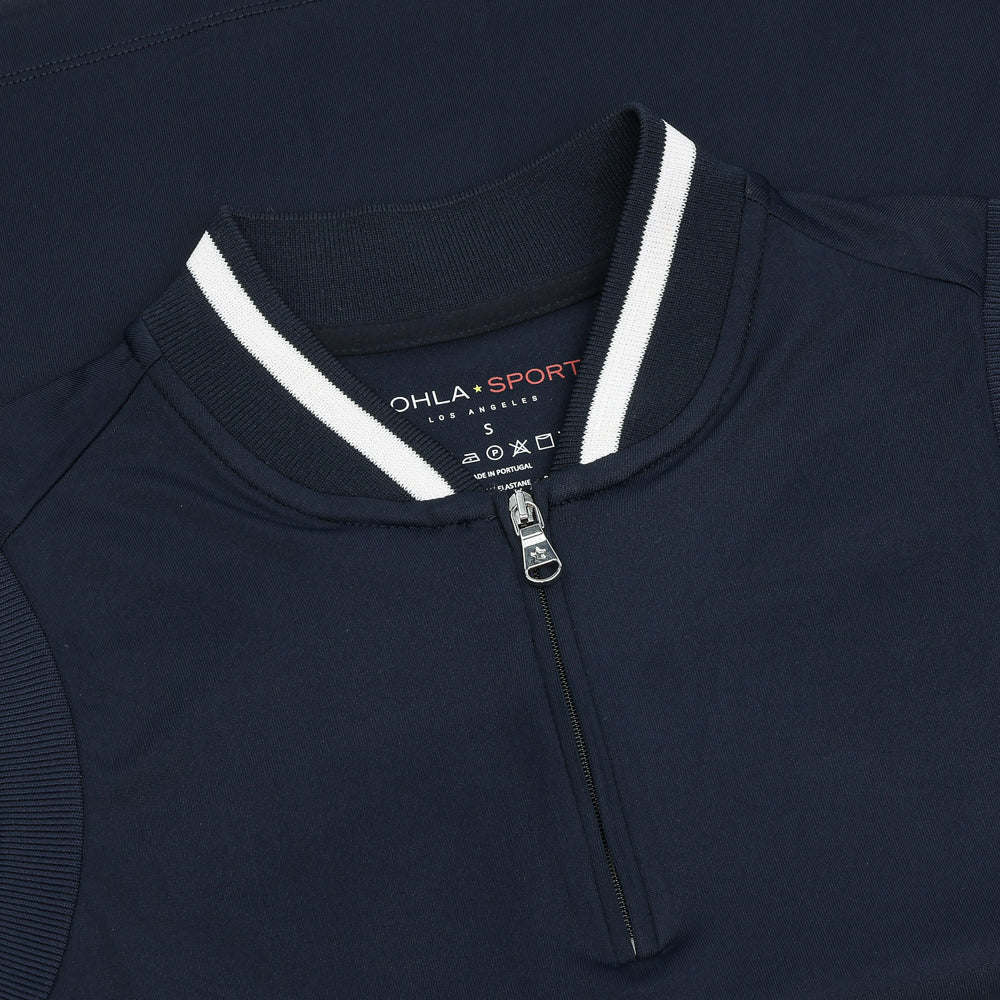 Women's Maddie Sleeveless 1/4 Zip Blade Collar Polo