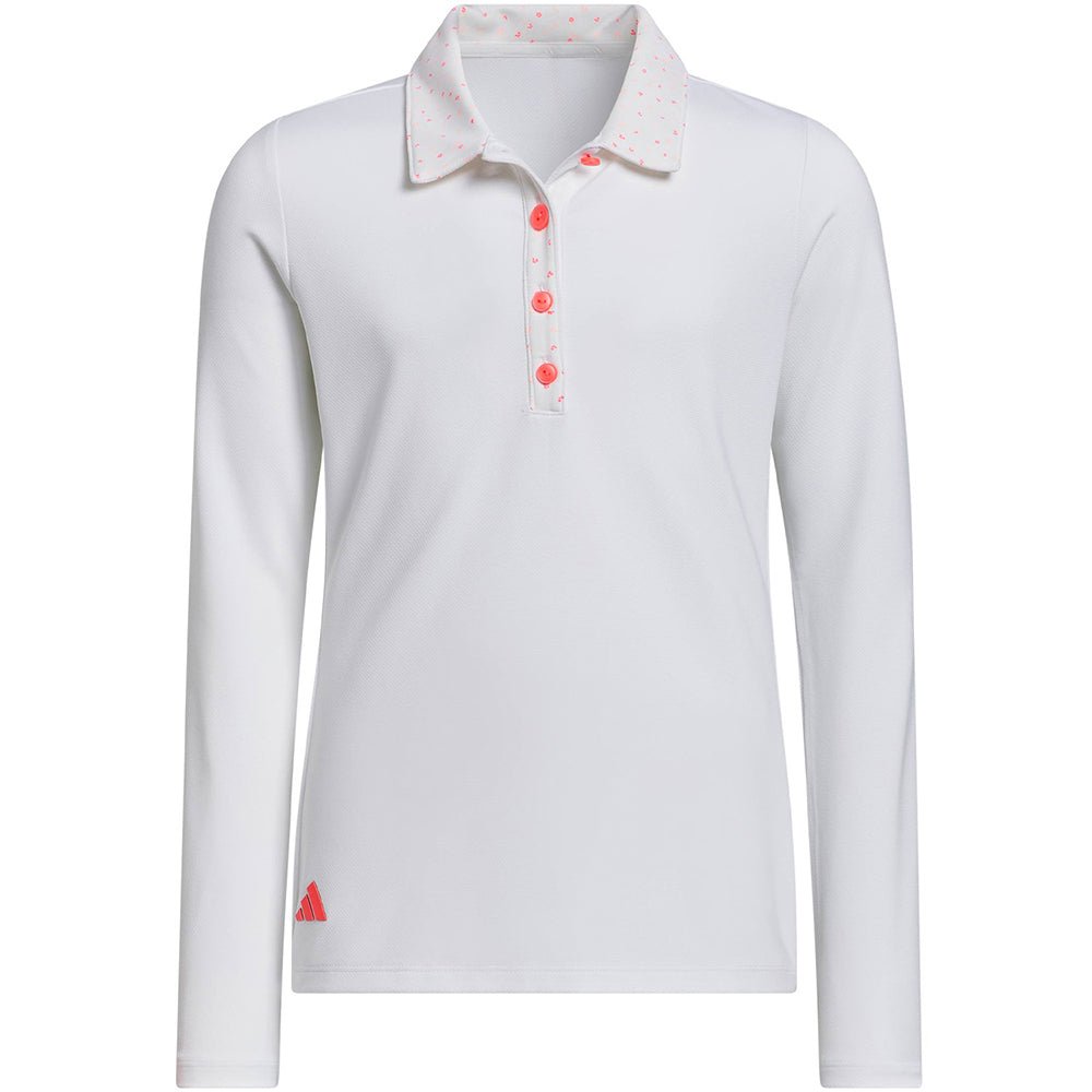 Girls' Climacool Long Sleeve Polo