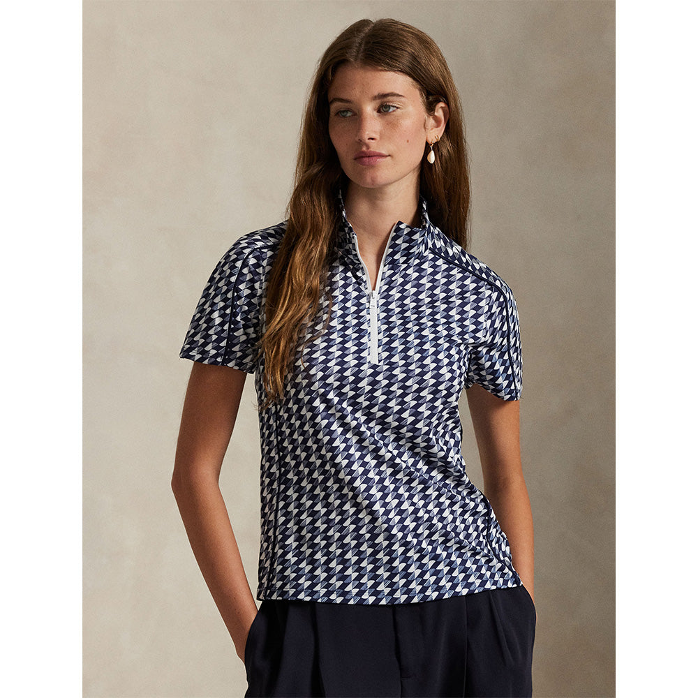 Women's Graphic Stretch Jersey 1/4 Zip Shirt