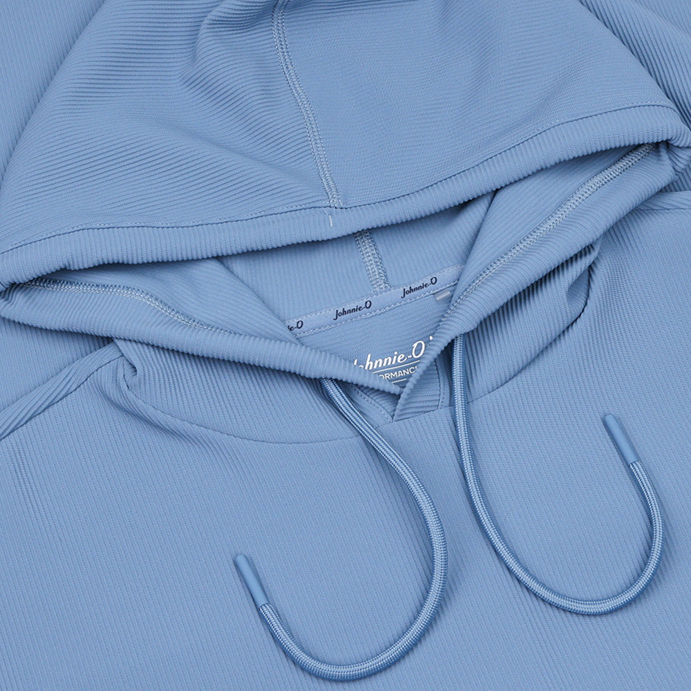 Hoppin Ribbed Knit Performance Hoodie