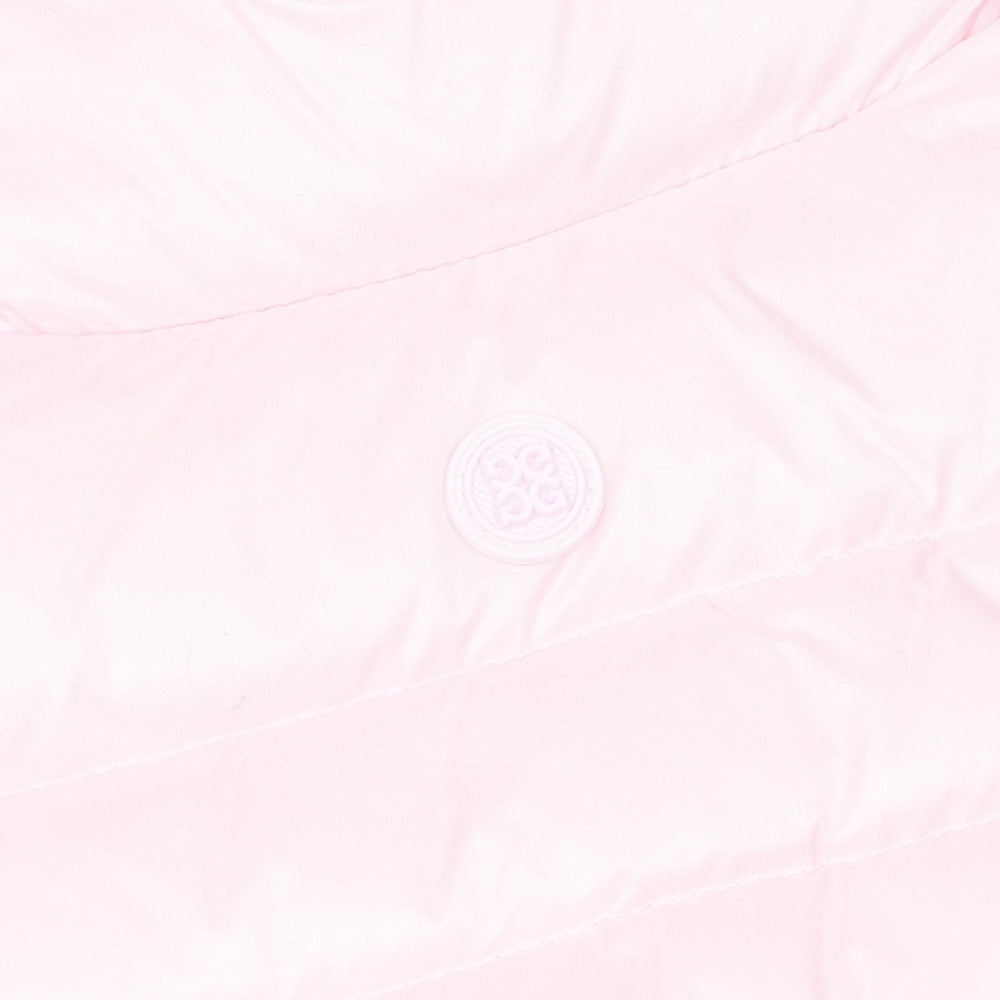 Women's V-Down Quilted Stretch Tech Interlock Vest