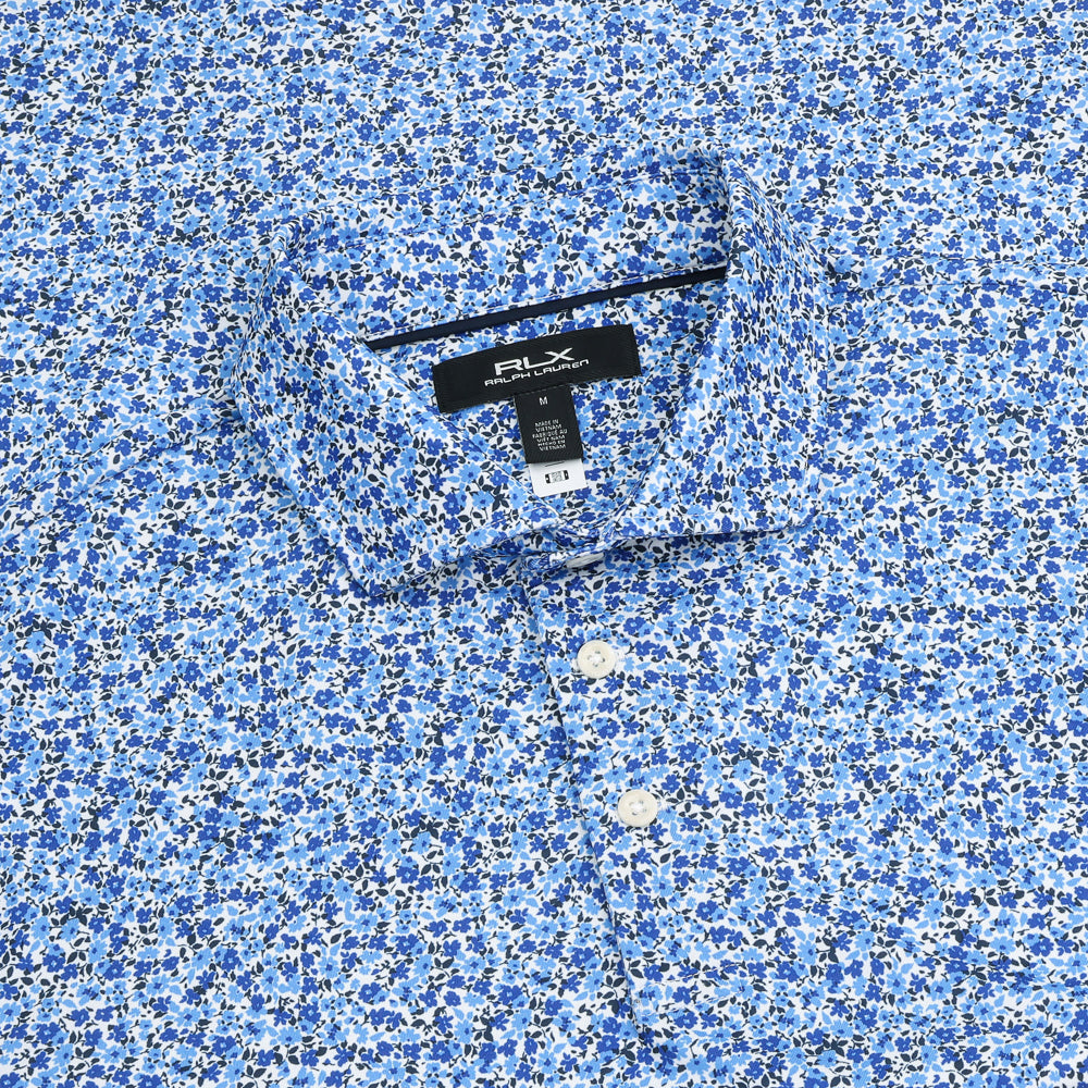 Lightweight Airflow Print Polo