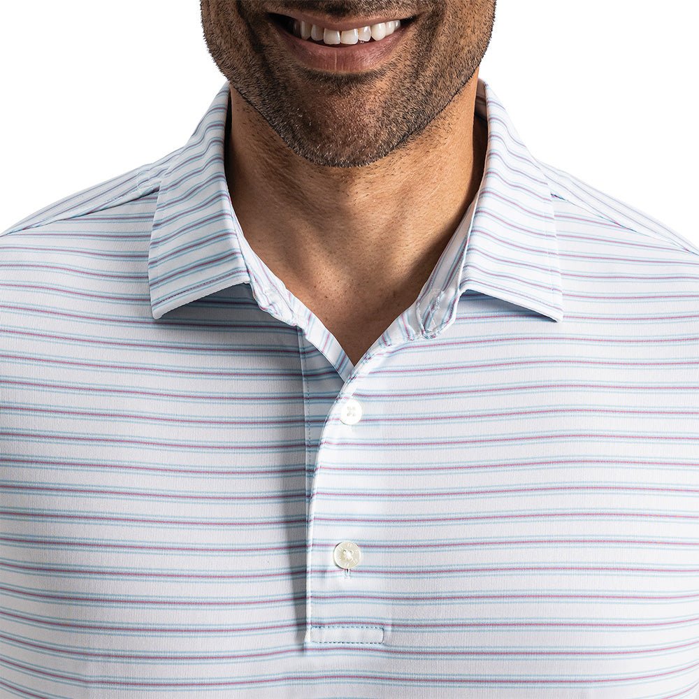 Level Stripe Polo