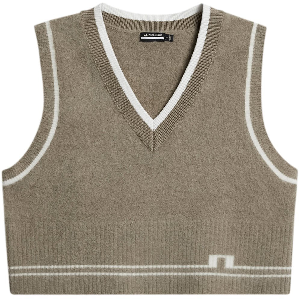 Women's Noelle Knitted Vest - Fairway Styles