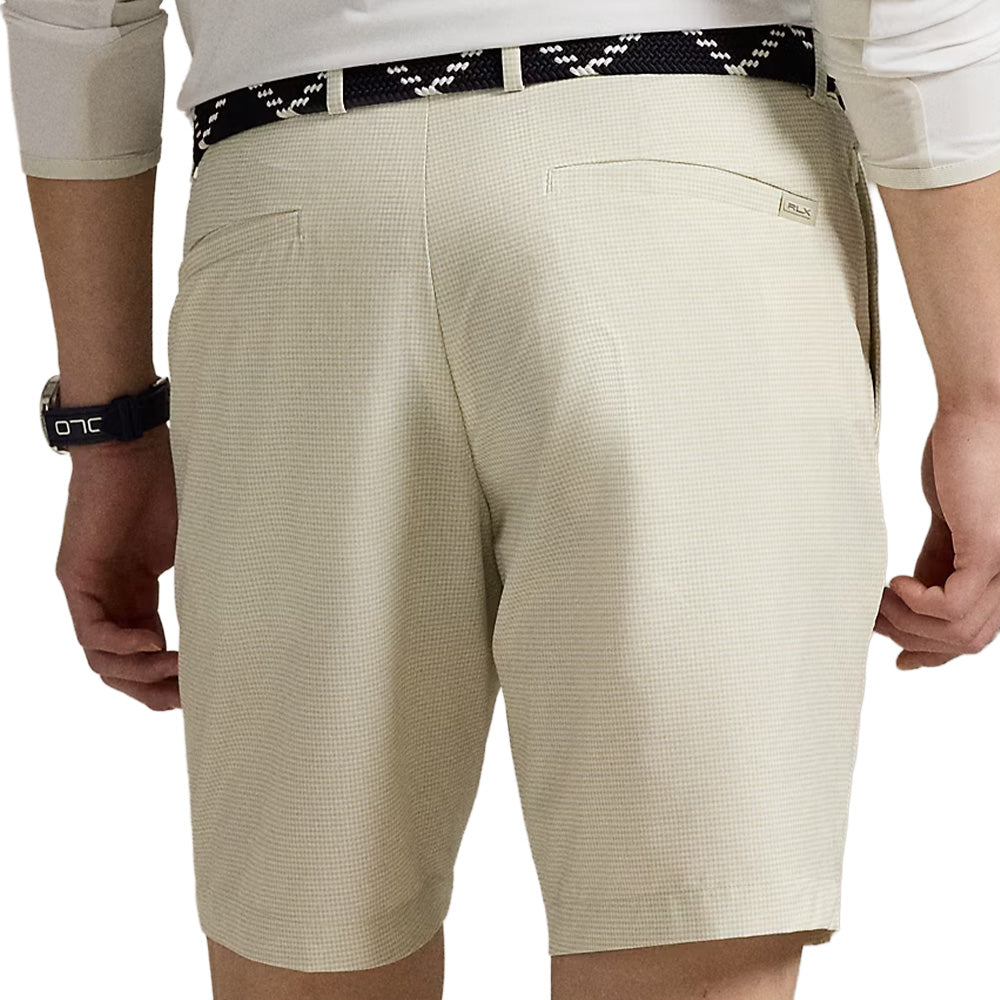 Tailored Fit Houndstooth Shorts