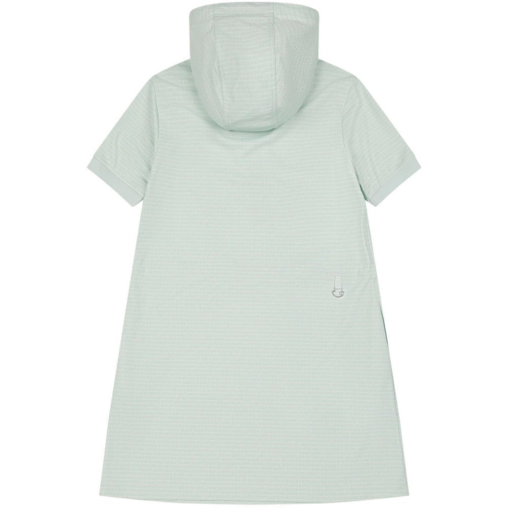 Women's All-Over WAAC Jersey Short Sleeve Hooded Dress