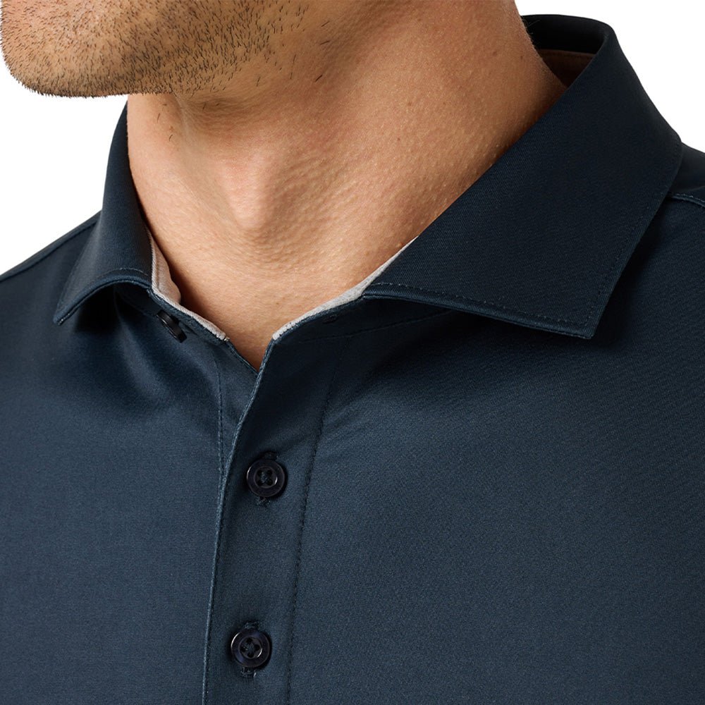 Full Round Color Block Polo