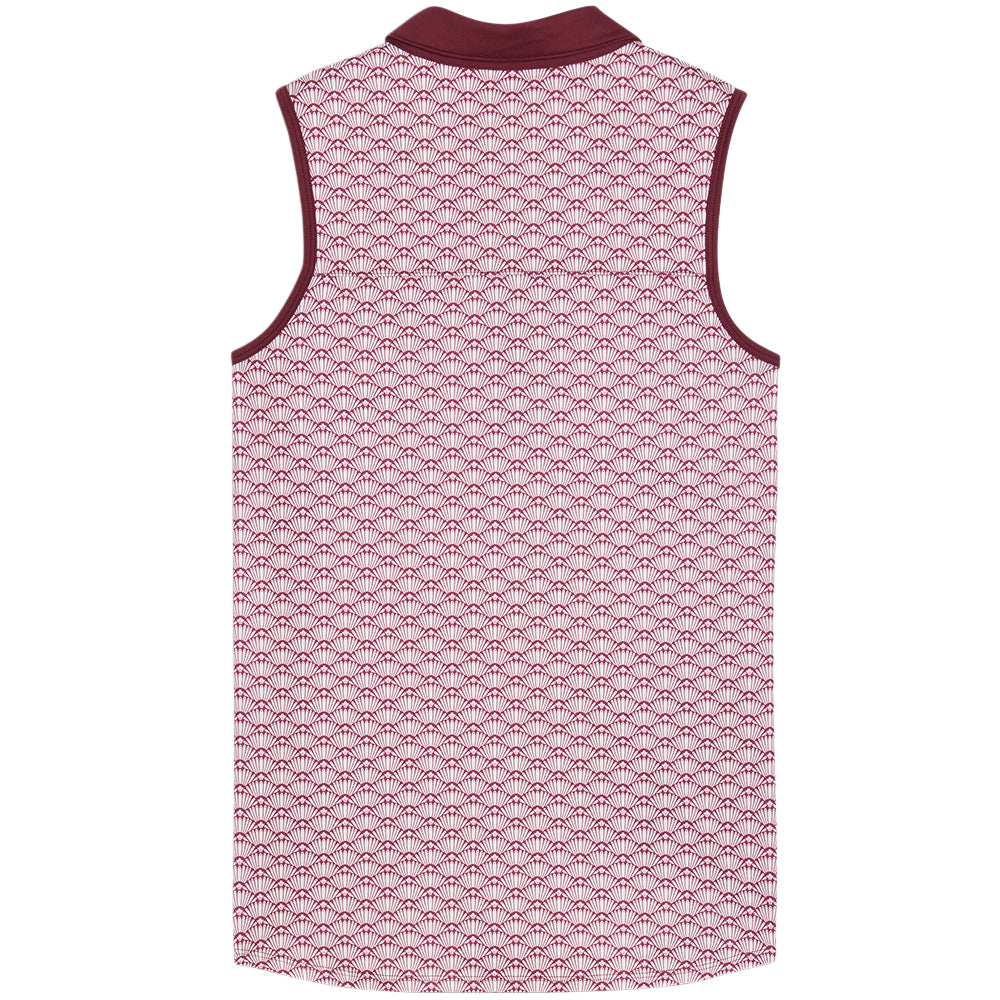 Women's CLOUDSPUN Scallop Sleeveless Polo