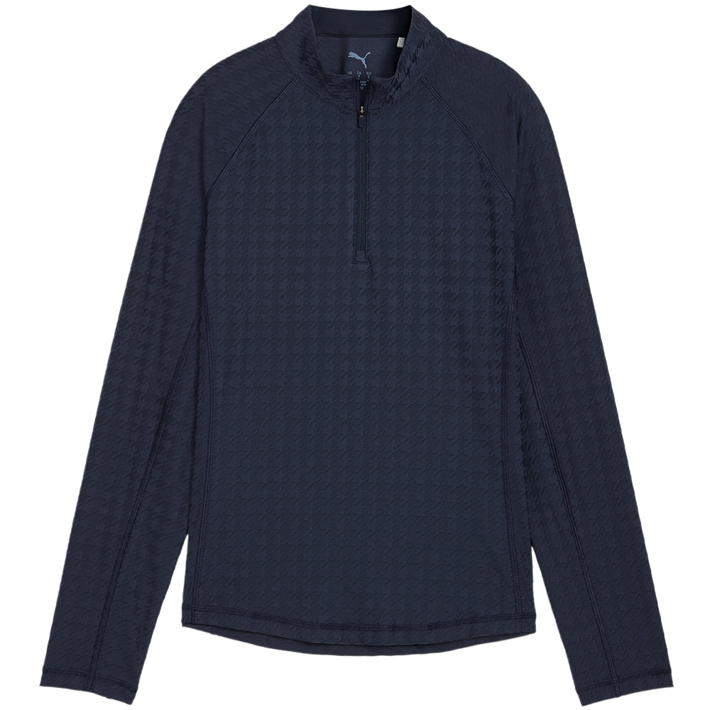 Women's Houndstooth 1/4 Zip Pullover