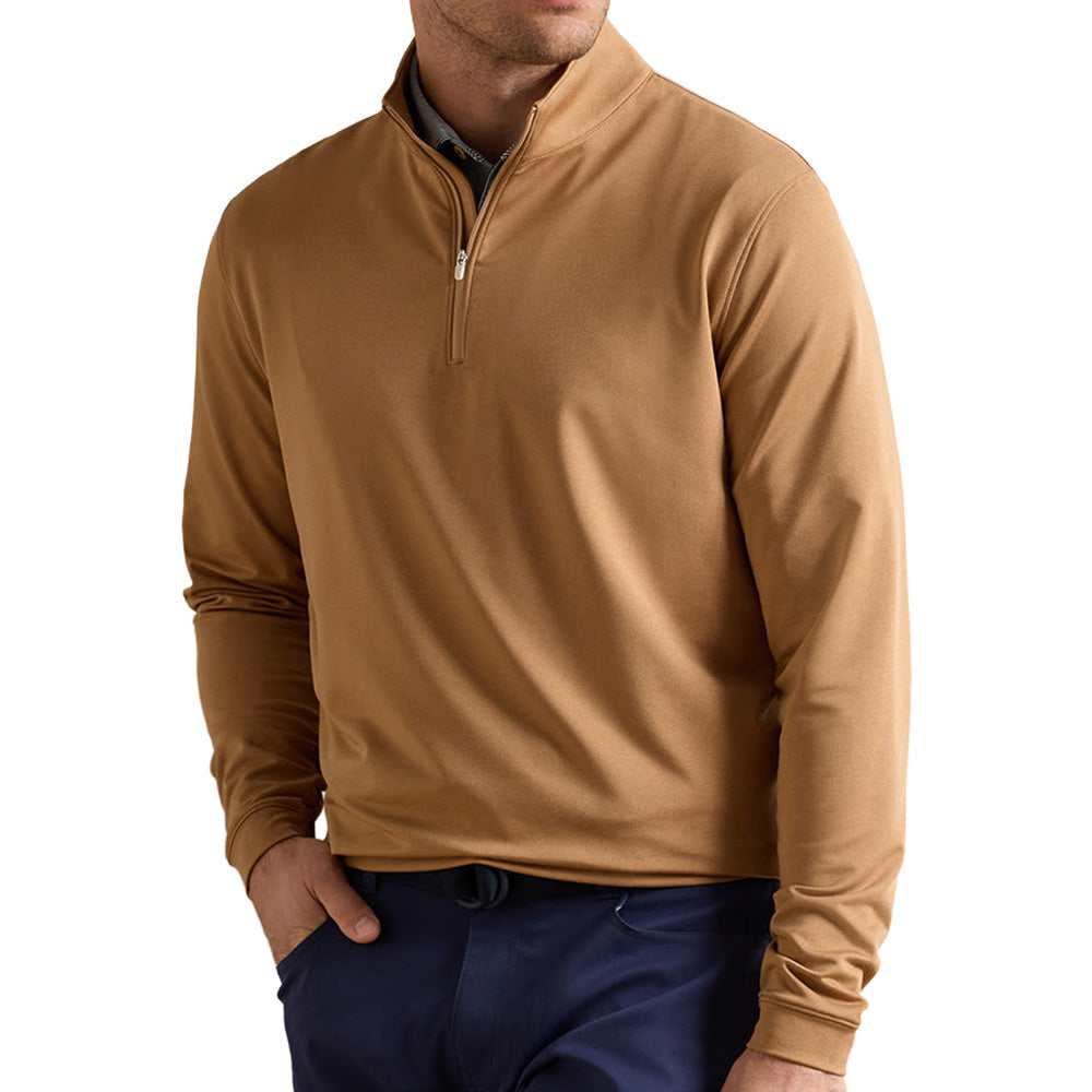 Perth Melange Performance 1/4 Zip Pullover