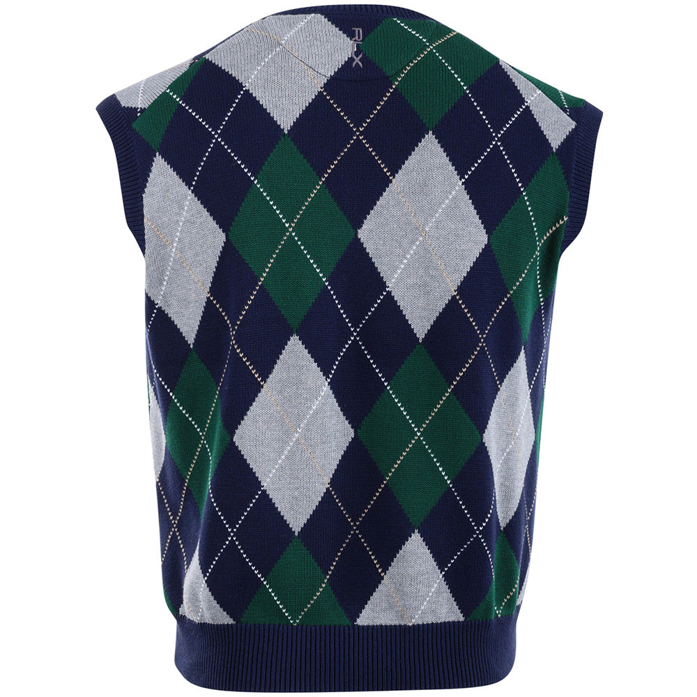 Big Fit Performance Argyle Sweater Vest
