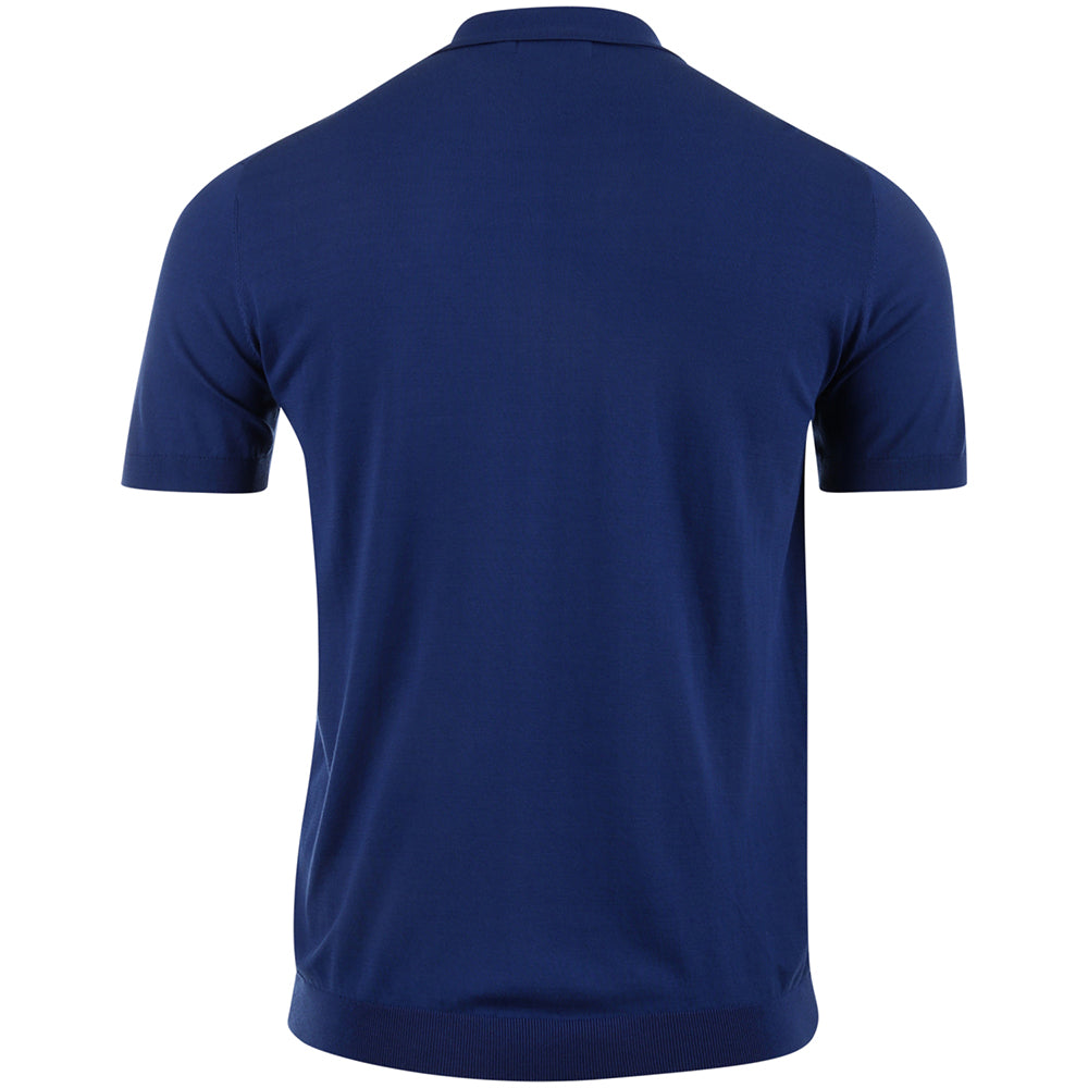 Ridge Knitted Polo