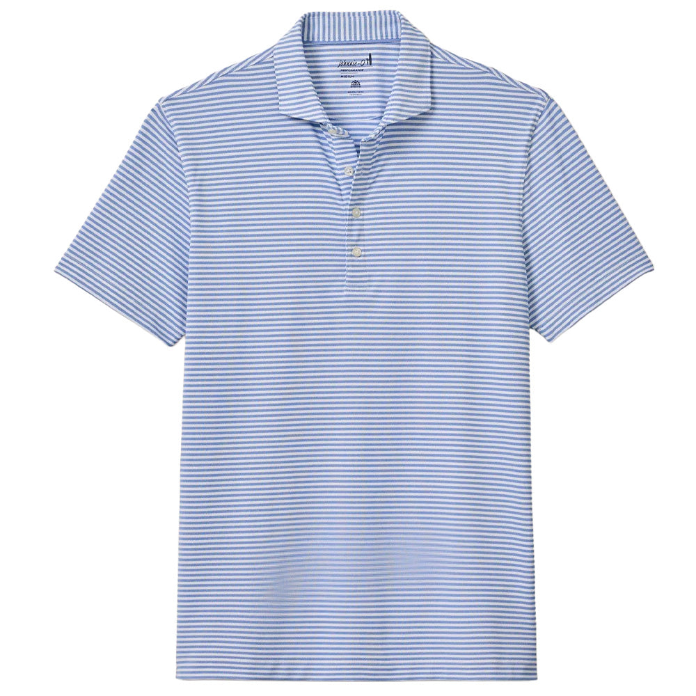 Performance Mesh Polo - Stetson Stripe