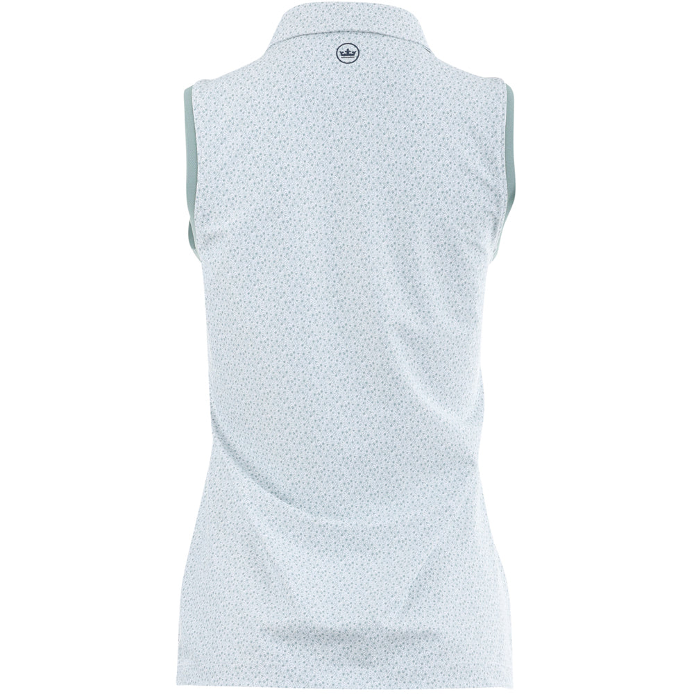 Women's Tee It Up Banded Sport Mesh Sleeveless Polo