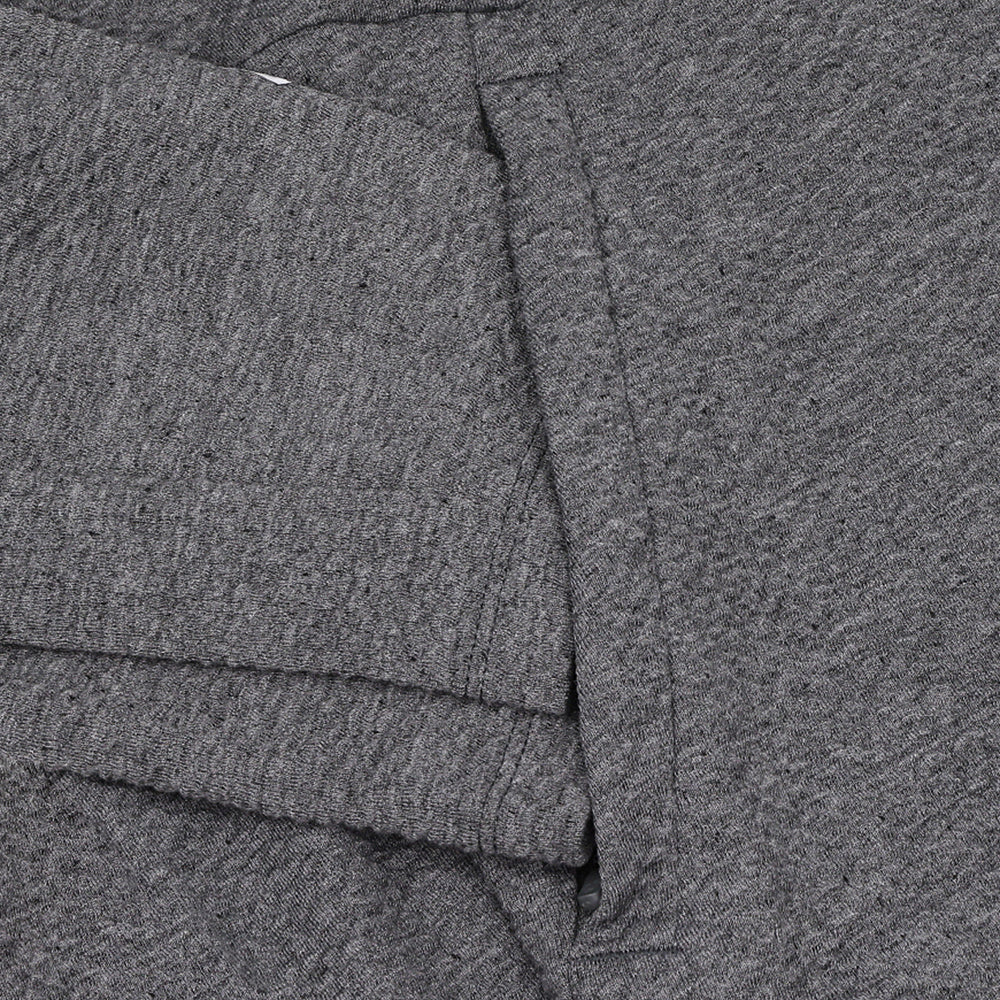 Solid Popcorn Stitch 1/4 Zip Mock Neck Pullover