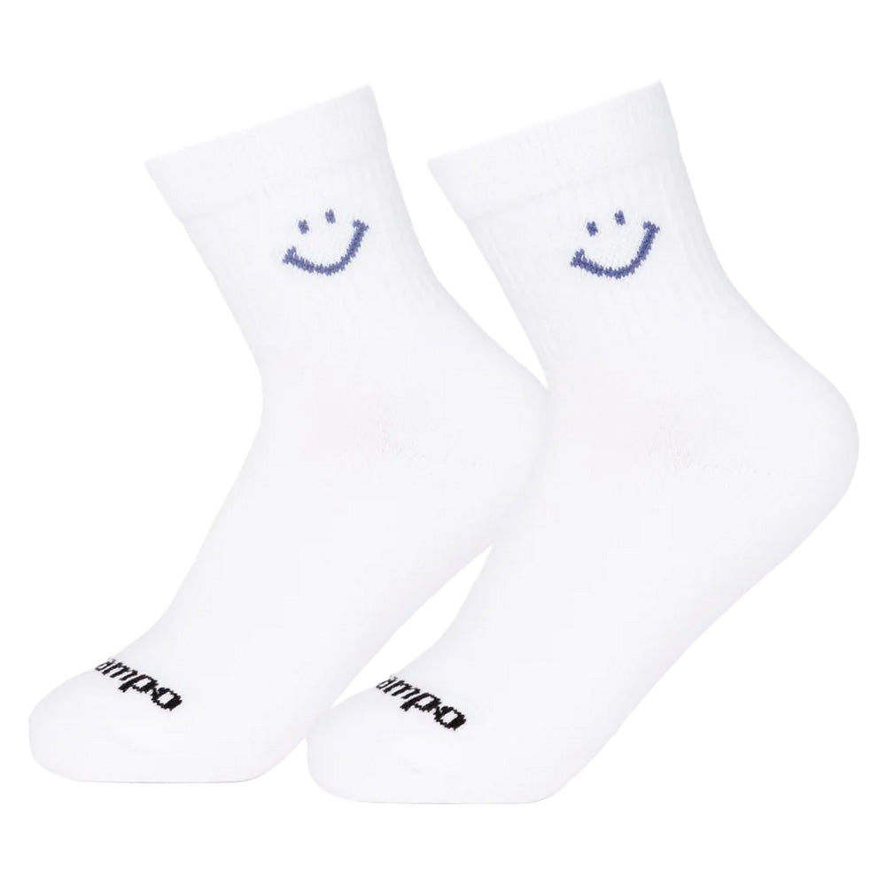 Denim Smiley Socks