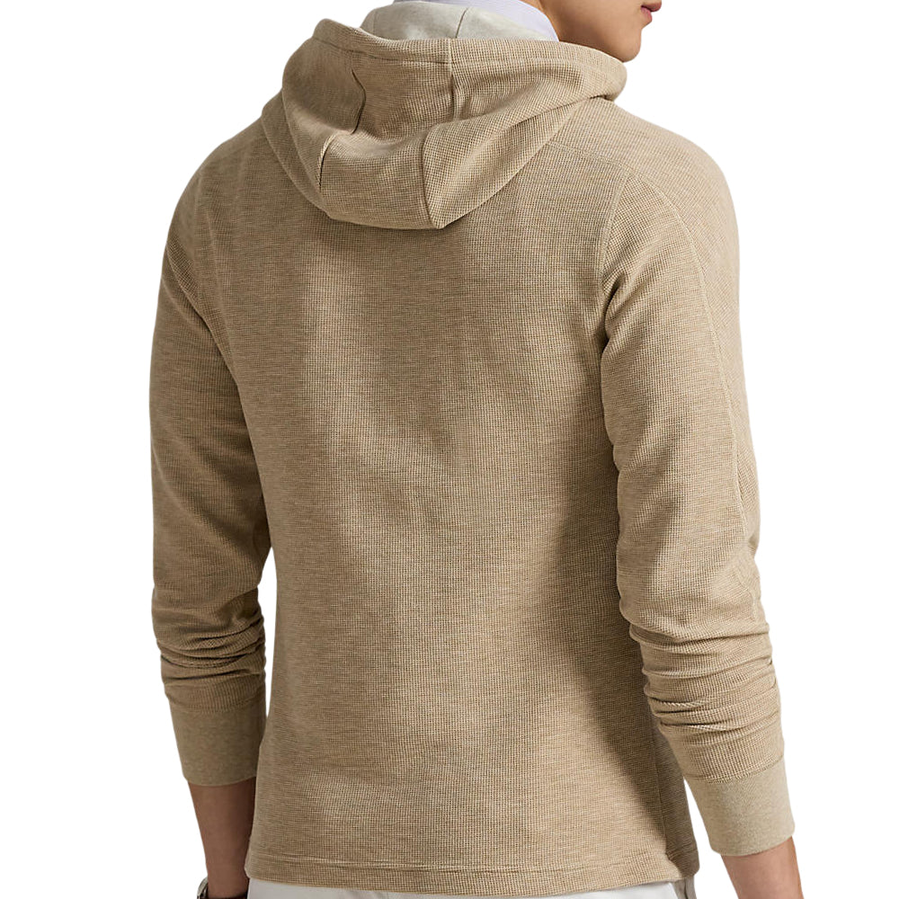 Performance Waffle-Knit Hoodie