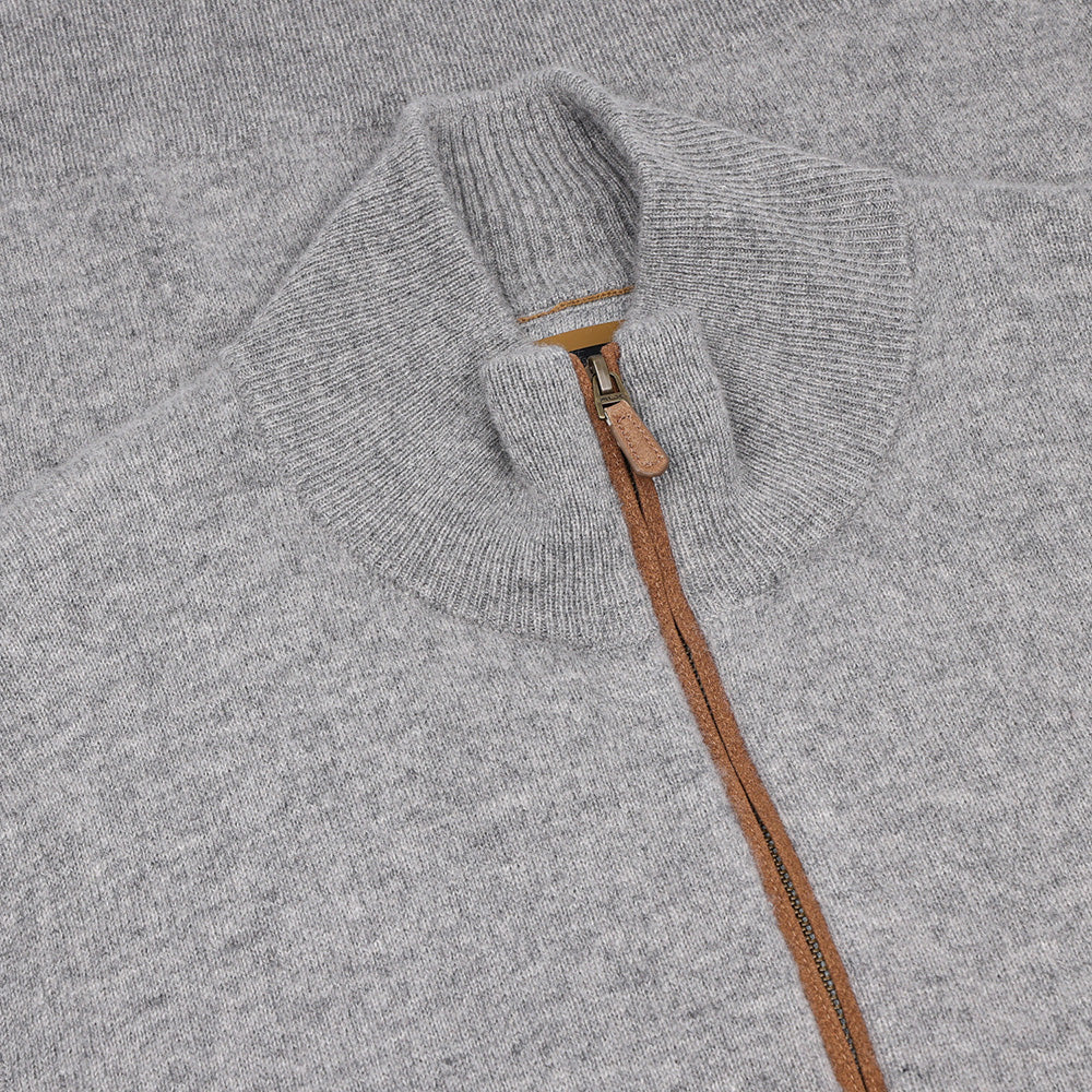 Washable Cashmere 1/4 Zip Pullover