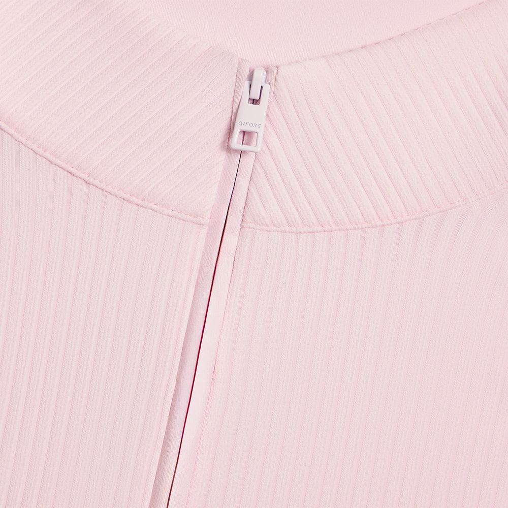 Women's Fitted Rib 1/4 Zip Pullover