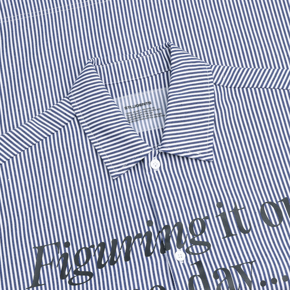 Reymon Stripe Oxford Button-Up Shirt