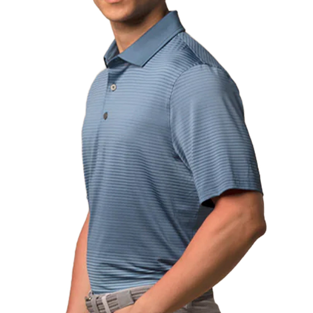 Gradient Stripe Polo