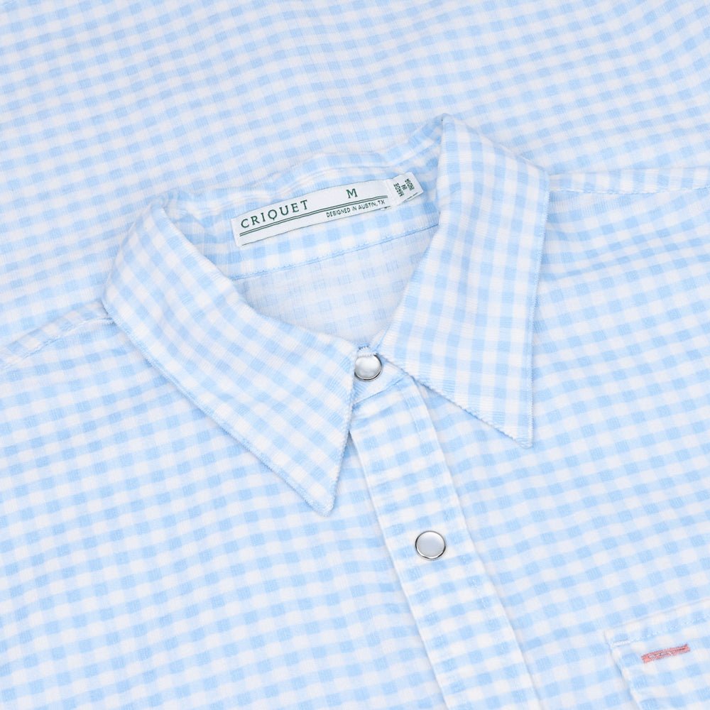 Corduroy Pearl Snap Shirt