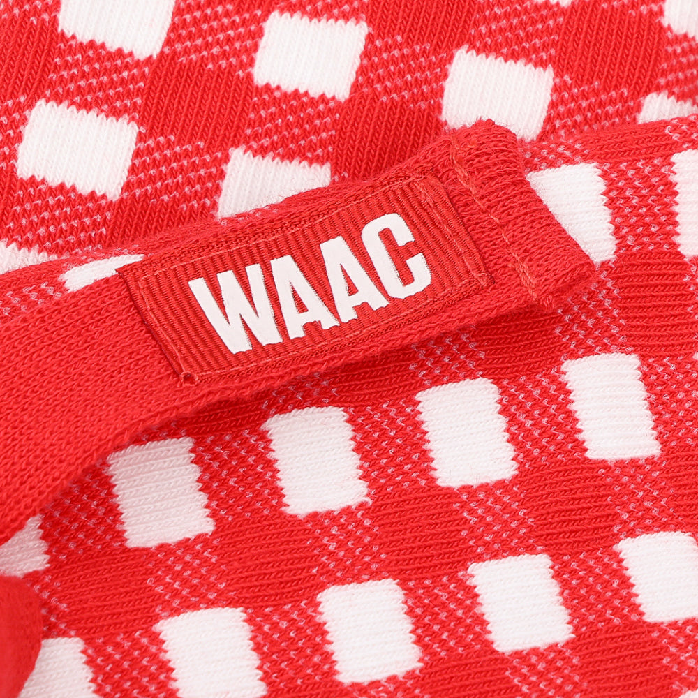 Women's Check Ribbon Socks