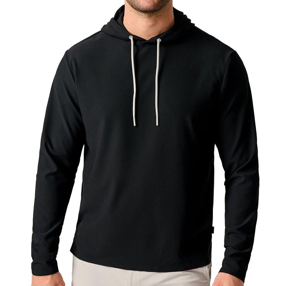 Hoppin Ribbed Knit Performance Hoodie