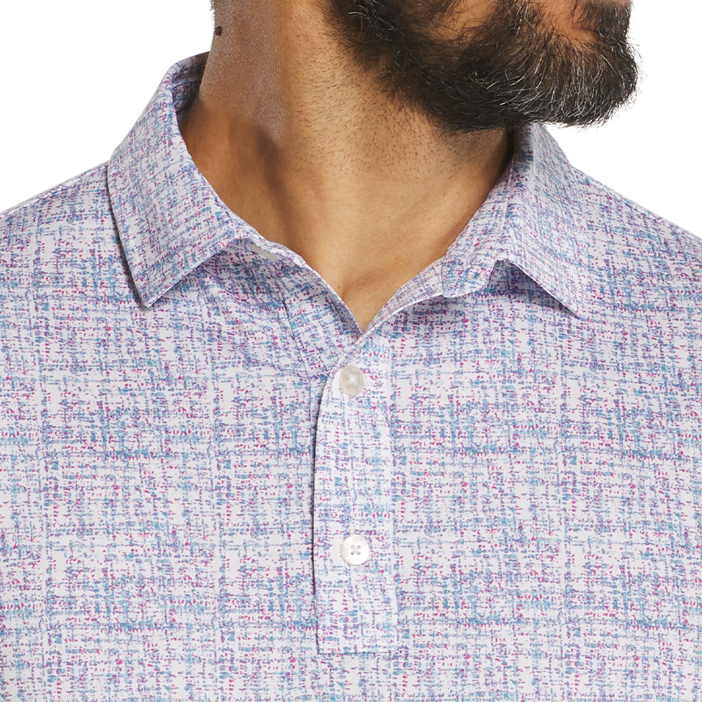 Tweed Print Polo