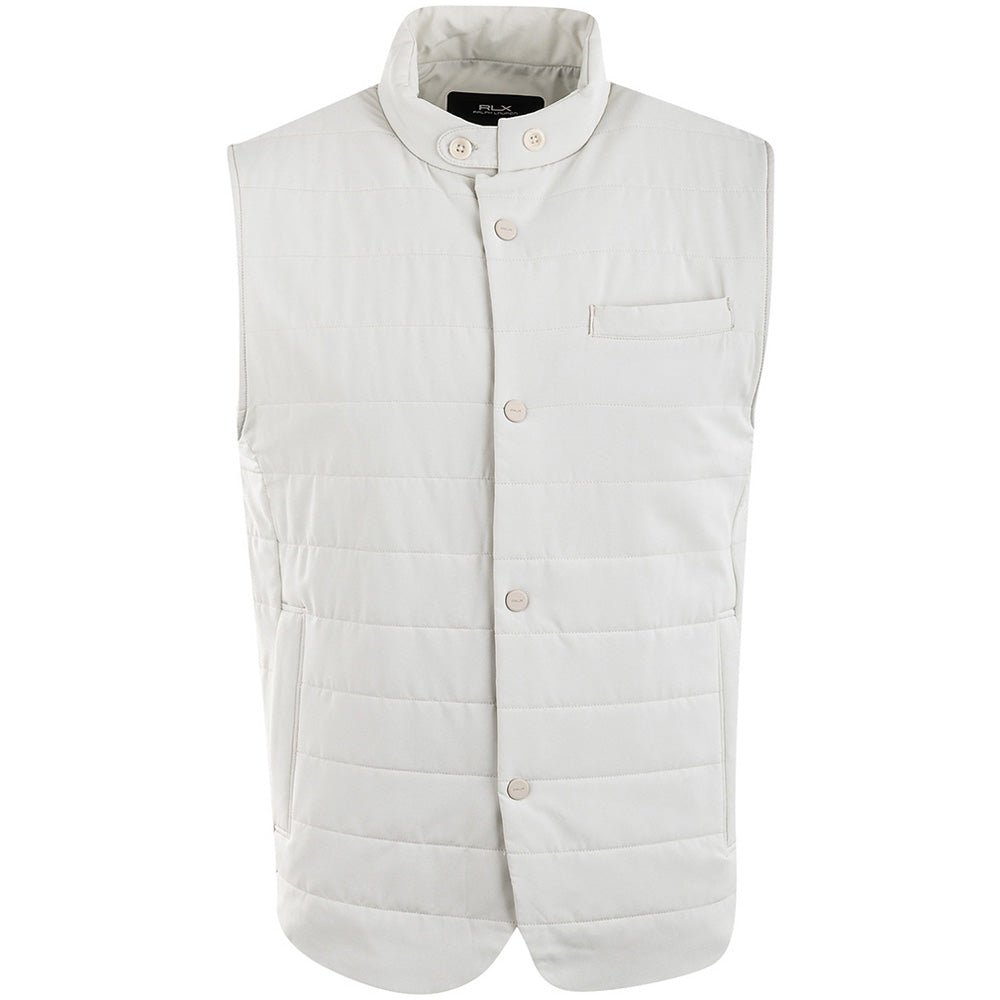 Quilted Mock Neck Vest - Fairway Styles