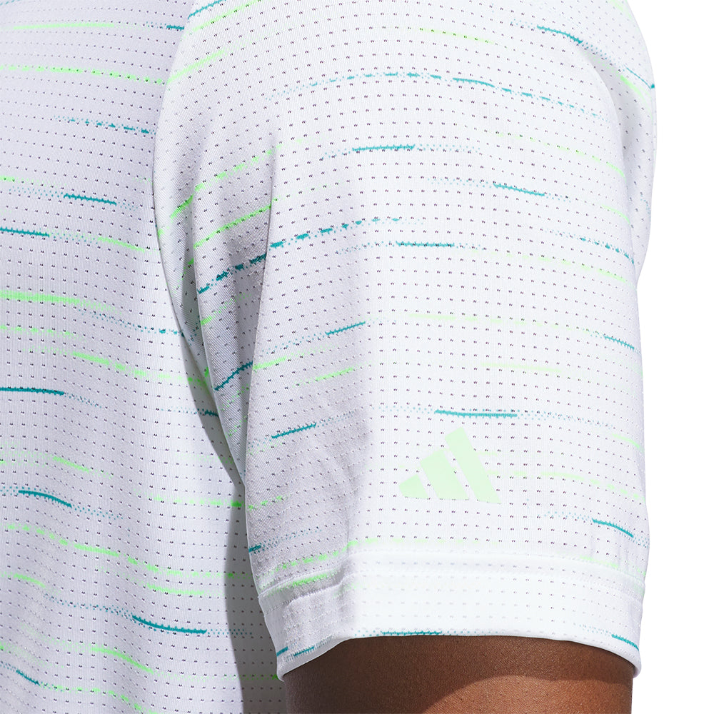 Ultimate365 Mesh Glimmer Print Polo