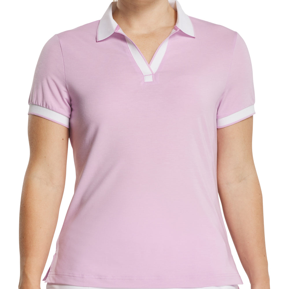 Women's Notch V-Neck Polo