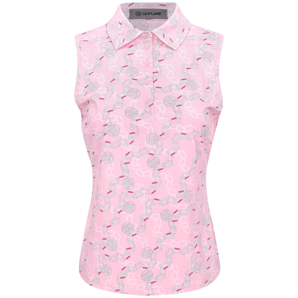 Women's Carabiner Silky Tech Sleeveless Polo