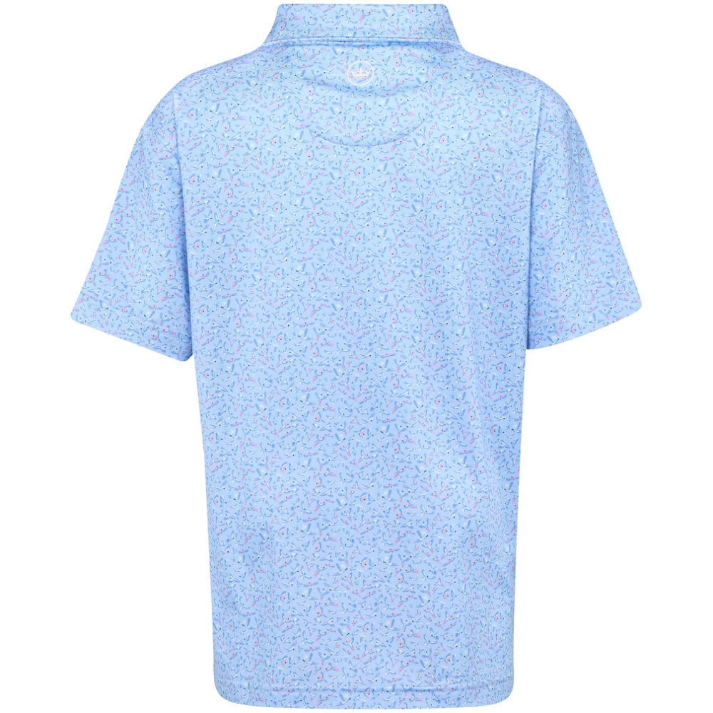 Juniors' Macaw Performance Jersey Polo